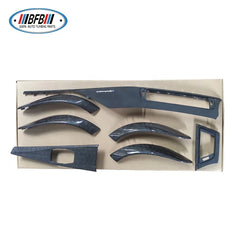 7pcs F30 Replacement Style Honeycomb Carbon Fiber Interior Kits Dashboard Panel Trims For BMW 3Series F30