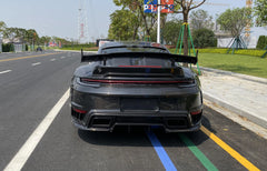 YC carbon fiber front lip bumper Body Kits For porsche 911 gt3 992 2018