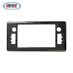 Navigation Screen Panel Real Dry Carbon CD Multimedia Panel Cover For Subaru BRZ GR86 2021-2023