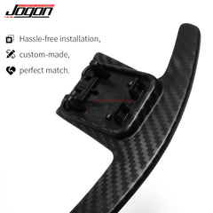 Carbon Fiber Steering Wheel Paddle Shifter Extension Trim For BMW Z4 G29 2019 2020 2021