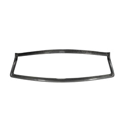 Real Dry Carbon Fiber Front Grill Trim Front Grill Cover For Infiniti Q50 2015-2017