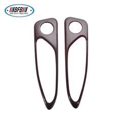 7PCS Milan edition Red Carbon Fiber Interior kit Cover Trims for Alfa Romeo Giulia 2017+ Center Console Gear Shift Panel Trim