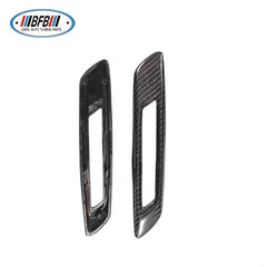 Replacement Model Carbon Fiber Side Signal Lamp Cover For BMW 5 Series F10 2012-2016 Side Vent Cover