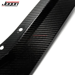 Car Accessories Real Carbon Fiber Front Lip Spoiler Air Vent Splitter Trim For Chevrolet Corvette C8 GMSV 2020 2021