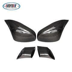 For Ferrari 458 2011-2016 Real Carbon Fiber Side Mirror Cover Replacement