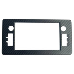 Real Dry Carbon Matte Carbon CD Player Panel Media Panel Frame Trim Cover For Subaru BRZ GR86 2022up