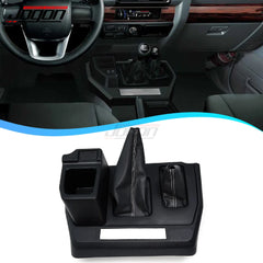 For Toyota Land Cruiser LC70 LC71 LC76 LC79 FJ70 Center Console Gear Box Cup Holder Storage Box With USB or Without USB Charger