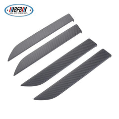 Full  Carbon Fiber Add On Style Car Outside Door Handle Cover Trim For Tesla Model X 2016-2018