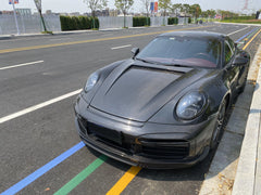 YC carbon fiber front lip bumper Body Kits For porsche 911 gt3 992 2018