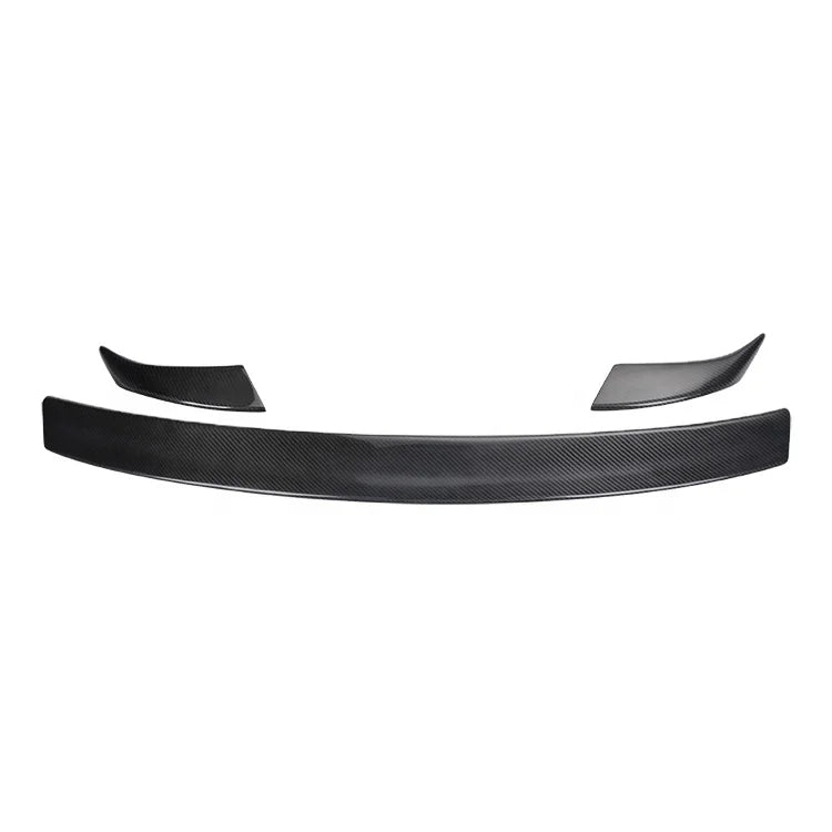 A4 B8 Carbon Fiber Wing Spoiler 3PCS Style Real Carbon Fiber Car Spoilers For Audi A4 B8 2012-2014
