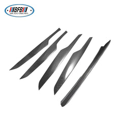 5PCS Carbon Fiber Car Accessories Interior kit Cover Trim Sticker For bmw X6 F16 2014-2017