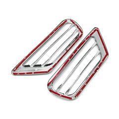 ABS Chrome Car Side Air Outlet Exterior Modification For TOYOTA LAND CRUISER 100 LC100 UZJ100 FZJ100 For Lexus LX470 1998-2007