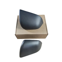 For Tesla Model Y 2019-2021 Dry Carbon Side Door Wing Mirror Cover Panel Add-on