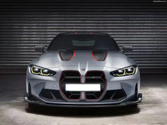 CSL style Carbon Fiber Front Bumper Spoiler Lip Splitter For BMW G80 M3 G82 M4 2021+
