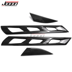 Jogon For Lotus Emira 2022 2023 2024 Car Engine Hood Air Outlet Vent Cover Frame Sticker Dry Carbon Fiber Exterior Accessories