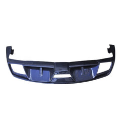 Carbon Fiber Rear Lip For Ford Mustang Carbon Fiber Rear Bumper Diffuser Quad Tips 2015