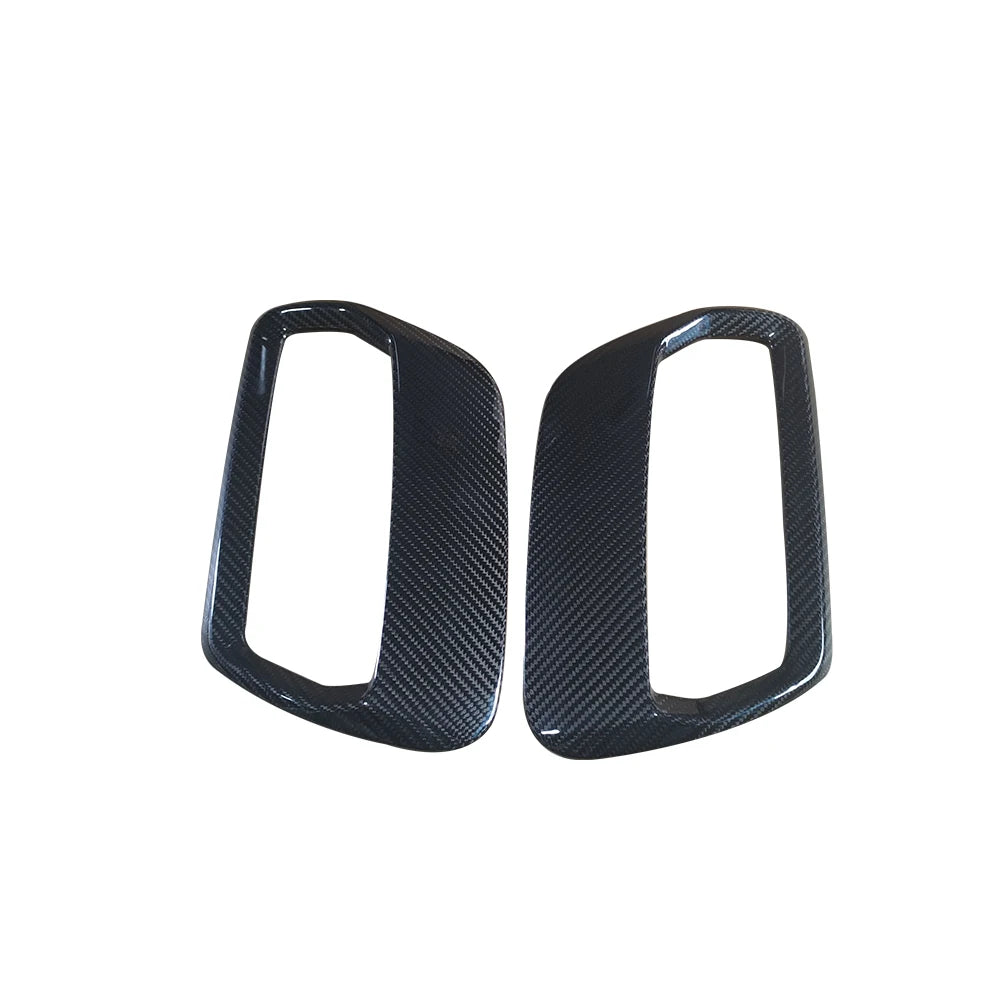 Full Dry Carbon Add on Style Engine Hood Cover Vents Car Auto Carbon Exteriors Kits Fit For Ford Mustang 2018-2021