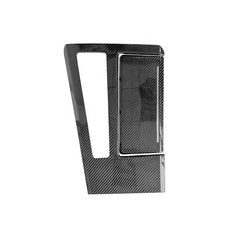 For Audi A6 C8 A7 C8 2020up Carbon Fiber Replacement Center Console Cover Center Console Carbon Bezel Finishing Protection