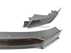 For 2022 Subaru BRZ ZD8 Carbon Fiber Front Lip RJ  Style Front Bumper Splitter Lip Spoiler Bumper Guard
