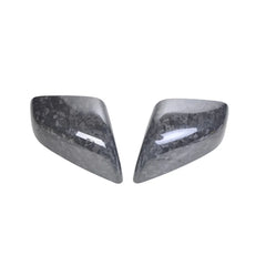 Forge Carbon Side Mirror Cover Stick on Style For Tesla Model X SUV 2016+