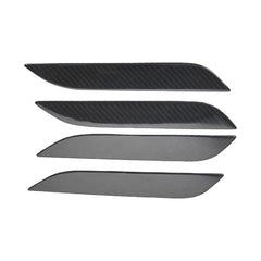 Real Full  Carbon Fiber Add On Style Car Outside Door Handle Cover Trim For Tesla Model S 2016-2018