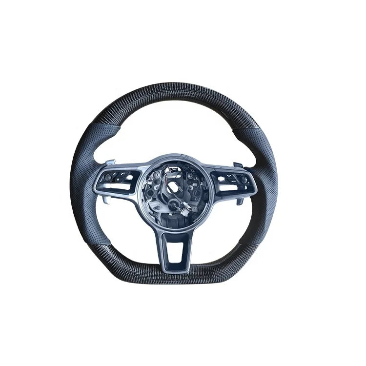 Customized Carbon Fiber Steering Wheel For Porsche Cayenne 2014-2017