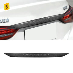 ES N-YFND-321 Car Interior Accessories Carbon Fiber Rear Trunk Bar for Infiniti Q50 Car Accessories Car Interior Trim