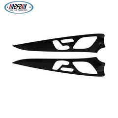 4pcs Carbon Fiber Car Interior Kits For Mercedes Benz AMG GT 2021-2022 Carbon Door Panel Overlay