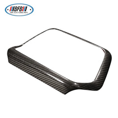 Car accessories Real Dry Carbon Fiber Dashboard Dvd Navigation Screen Frame Cover Trim For For Chevrolet Camaro 2016-2017