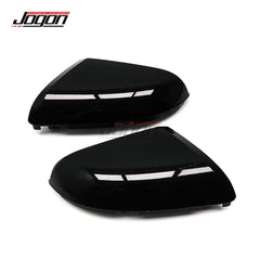 LED Dynamic Turn Signal Light Side Wing Rearview Mirror Indicator Lamp Trim With Bottom Shell  For Dodge Ram 1500 2500 2009-2014