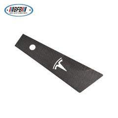 Model Y Car Real Full Carbon Fiber Window B-pillar Molding Cover Trim Add On Style For Tesla Model Y