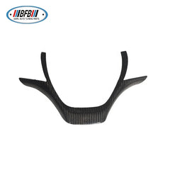 Carbon Fiber Replacement Style Steering Wheel Cover Trim Carbon Fiber Fit For BMW 3 Series F30 2012+