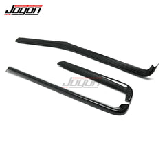 Dry Carbon Fiber Central Console Dashboard Strip Trim For Corvette C8 Z51 Stingray Coupe 2020 2021 2022 Interior Car Accessories