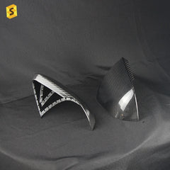 Shasha Carbon Fiber  Rearview Mirror Cover Auto Accessories New Decoration For Mustang