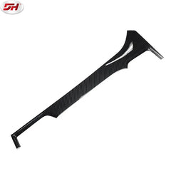 3 pcs Auto dry carbon fiber instrument panel trim replacement for Tesla model X 2018-2022