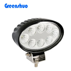 5.5inch Led Work Lamp 24w Agricultural Lighting Tractor Oval Led Work Light 12v