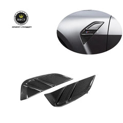 G80 M3 Carbon Fiber MP-style Front Fender Trim Vent  Garnish For BMW G80 G82 G83 M3 M4