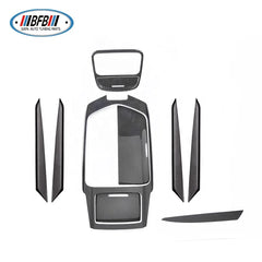 For Maserati Levante Carbon Fiber Interior Trims Dashboard Panel Trims 10pcs Door Panel Trims 2017-2019
