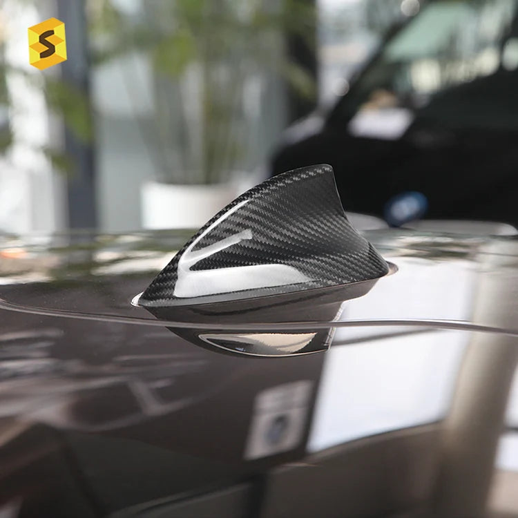 ES Roof Antenna Frame Decal Cover Trim Antenna Carbon Fiber Shark Fin For F20 F21 F52 F45 F46 F31 F34 G31 F32 F48 F49