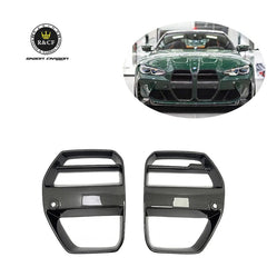 G80 G82 M4 Vor-style Aero Carbon Fiber Front Hood Kidney Grill Cover For BMW G80 M3 G82 G83 M4 2022