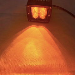 Wholesale 3inch 16W Square Amber Blue Green Red Fog Light Led Work Light