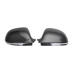 Car Accessories Carbon Fiber Mirror Cover Stick On Side Mirror Cover For Audi A4 B4