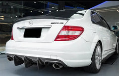 09-11 C63 AMG W204 Prefacelift Carbon Fiber Body kit Spoiler kit For Mercedes Benz C63 W204