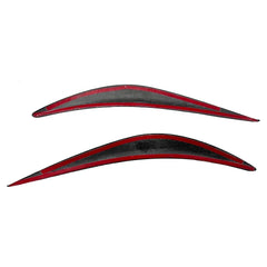 Honeycomb Carbon Headlight Eyelid for Infiniti Q50 Q50S 2014-2017 Real Dry Carbon Front Lamp Eyebrows