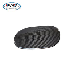 Real Dry Carbon Fiber Gas Tank Fuel Oil Cover Moulding Trim For Alfa Romeo Giulia 2017+