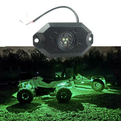 Super Bright Pure Red Rock Lights 9w Led Neon Underglow Light For Car Truck Suv Offroad Boat Underbody
