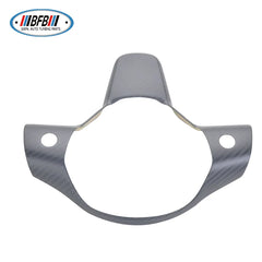 Real Carbon Matt Finished Car Steering Wheel Cover Trim For Tesla Model 3 Model Y Direct Add on