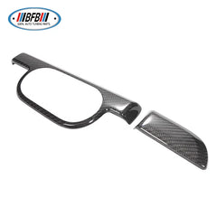 9pcs Interior Trims full set Glossy Black Color Dry Carbon Add on Style For Porsche 991 718 981 Boxster Cayman LHD