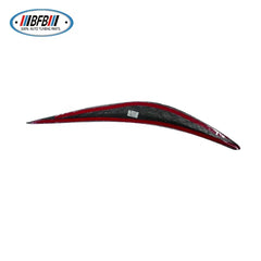Customized Forged  Dry Carbon Fiber Front Eyebrow trim in Headlight For Infiniti Q50 2015-2017