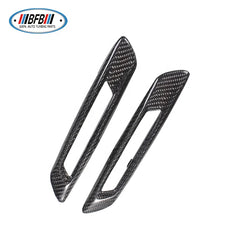 Replacement Model Carbon Fiber Side Signal Lamp Cover For BMW 5 Series F10 2012-2016 Side Vent Cover